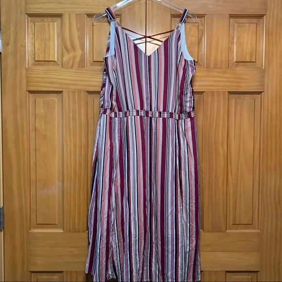 Maurices Striped Dress NWT Size 1X - Picture 5 of 6